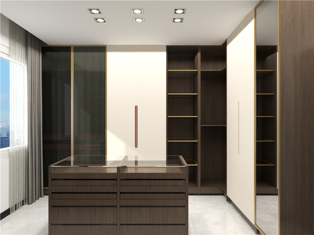 整體衣柜用什么材料比較好?(圖3) 整體衣柜用什么材料比較好?(圖3)