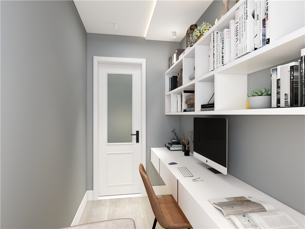 室內木門裝什么顏色好看呢?(圖2) 品尊工匠