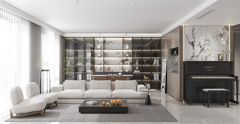 全屋定制現(xiàn)代輕奢風(fēng)格是什么?(圖2) 全屋定制