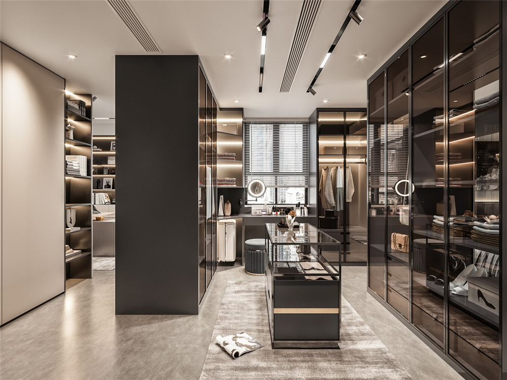 現代衣柜和輕奢衣柜有什么區別？(圖1)