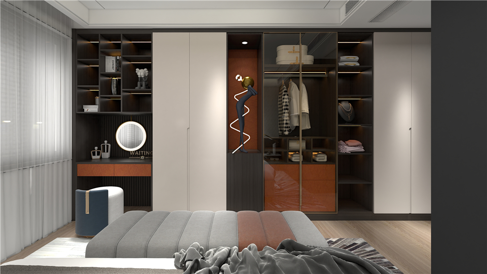 定制衣柜和整體衣帽間有什么區(qū)別?(圖2) 定制衣柜和整體衣帽間有什么區(qū)別?(圖2)