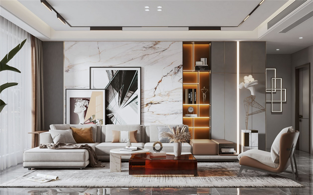 全屋定制有哪些風(fēng)格可以做輕奢？(圖2)